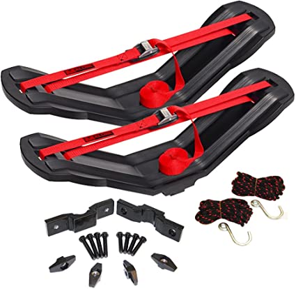 Malone SeaWing Kayak Carrier w/ Jawz, Metric w/ Bow & Stern Lines